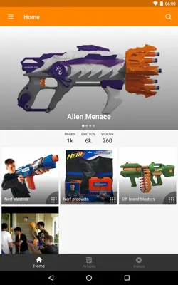 Nerf android App screenshot 2