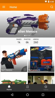 Nerf android App screenshot 5